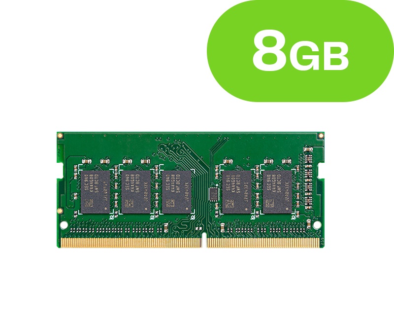 Synology System Expansion Synology 8GB DDR4 ECC RAM Memory D4ES03